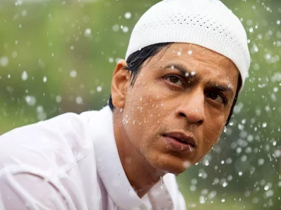 মাই নেম ইজ খান ছবির দৃশ্যে শাহরুখ। ছবি: রেড চিলিস