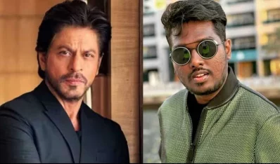 শাহরুখ খান ও অ্যাটলি কুমার। ছবি: সংগৃহীত