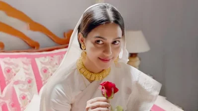 বঙ্গবন্ধুর বায়োপিকে ফারিয়া অভিনয় করেছেন প্রধানমন্ত্রী শেখ হাসিনার চরিত্রে। ছবি: ফেসবুক থেকে নেওয়া