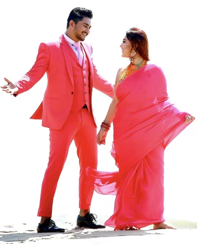 সিনেমাটির দৃশ্যে জয় চৌধুরী ও অপু বিশ্বাস। ছবি: ফেসবুক থেকে নেওয়া