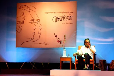 নিজের শেষ জন্মদিনে হুমায়ূন ফরীদি। ছবি: ওয়ালিউল বিশ্বাস