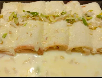 বাসায় থাকা ব্রেড দিয়ে বানাতে পারবেন এই মিষ্টি। ছবি: ফ্লোরা আহাম্মেদ