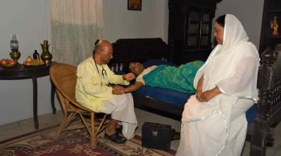 শেষের রাত্রি নাটকের একটি দৃশ্য। ছবি: বিটিভি