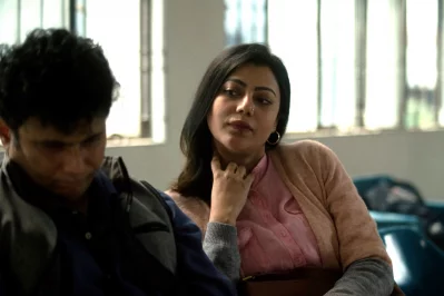 একটি দৃশ্যে নাঈম ও তানজিকা। ছবি: চরকি