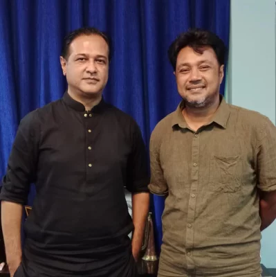 আসিফ ও সৈকত নাসির। ছবি: ফেসবুক থেকে নেওয়া