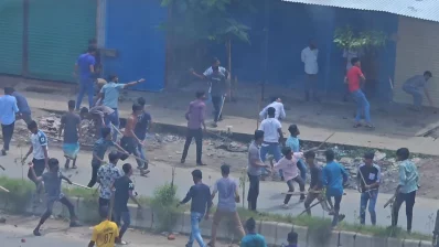 শিক্ষার্থীদের পাশাপাশি সাধারণ মানুষকেও আন্দোলনে অংশ নিতে দেখা গেছে। ছবি: ইনডিপেনডেন্ট