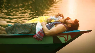 জলে জ্বলে তারার দৃশ্যে মিথিলা-নাঈম। ছবি: ফেসবুক থেকে নেওয়া