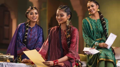মেয়েদের পোশাকে প্রাধান্য পেয়েছে ফ্লোরাল প্রিন্ট। ছবি: টুয়েলভ