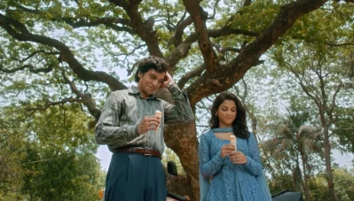 একটি দৃশ্যে সৌম্য জ্যোতি ও সাদিয়া আয়মান। ছবি: চরকি
