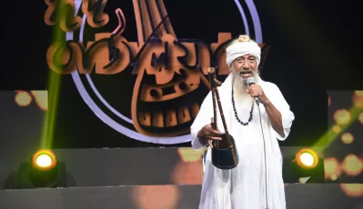 ঈদ বাউলিয়ানায় টুনটুন বাউল। ছবি: বিটিভি