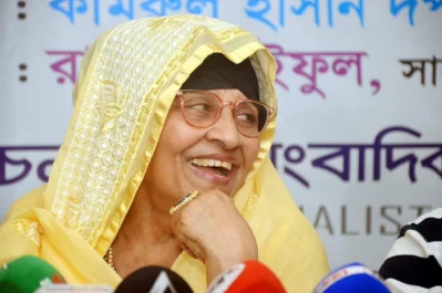 মিট দ্য প্রেসে আনোয়ারা। চবি: বাচসাস