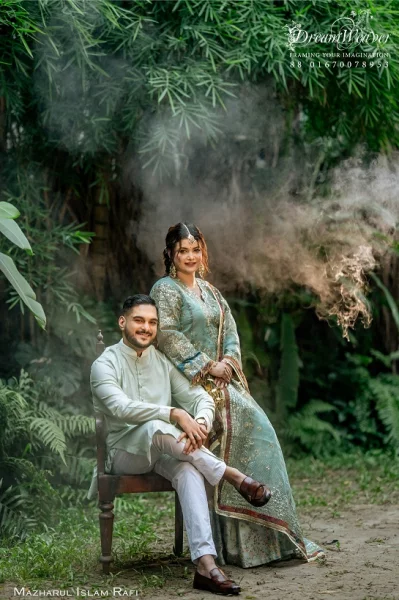 ফারিয়া ও তানজিম। ছবি ফেসবুক থেকে নেওয়া