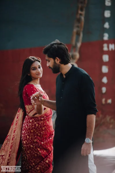 নিদ্রা নেহা ও প্রান্তর দস্তিদার। ছবি: ফেসবুক থেকে নেওয়া