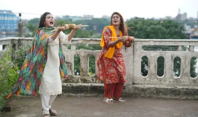 নাটকটির আরেকটি দৃশ্য। পরিচালক: ফরিদুল হাসান