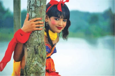 ঘেটুপুত্র কমলা সিনেমার দৃশ্য। ছবি: সংগৃহীত