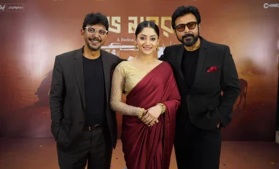দম’র অভিনয়শিল্পী চঞ্চল চৌধুরী, পূজা চেরী ও আফরান নিশো। ছবি: ফেসবুক থেকে নেওয়া