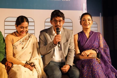সংবাদ সম্মেলনে কথা বলছেন চঞ্চল চৌধুরী। ছবি: ফেসবুক থেকে নেওয়া