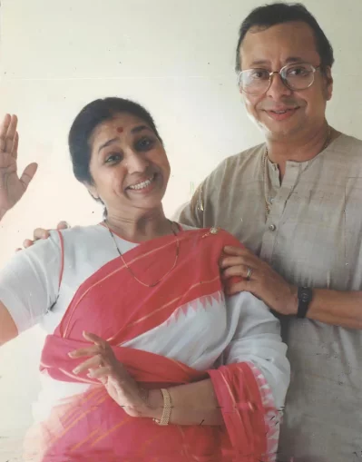 আশা ভোঁসলে ও আর ডি বর্মণ। ছবি: সংগৃহীত