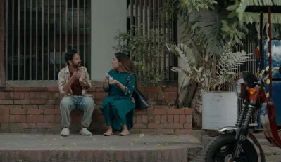 একটি দৃশ্যে ইয়াশ ও বহ্নি। ছবি: চরকি