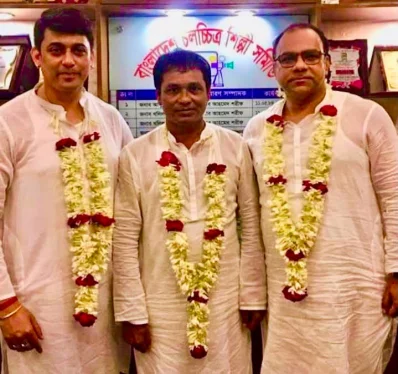 জাকির হোসেন দুইবার বাংলাদেশ চলচ্চিত্র শিল্পী সমিতিতে সাংস্কৃতিক সম্পাদক হিসেবে দায়িত্ব পালন করেছেন। ছবি: ফেসবুক/জায়েদ খান