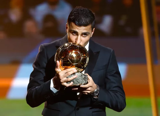 rodri with ballon d`or
