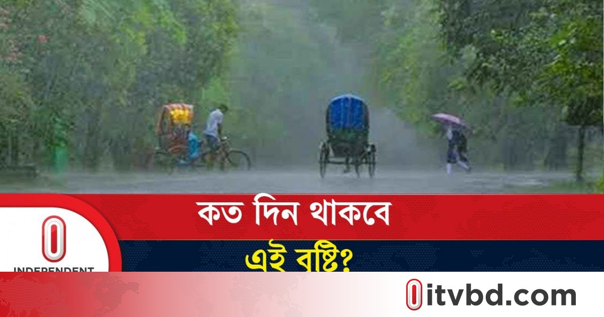 সেপ্টেম্বরের শেষ সপ্তাহে আবারও বৃষ্টির পূর্বাভাস
