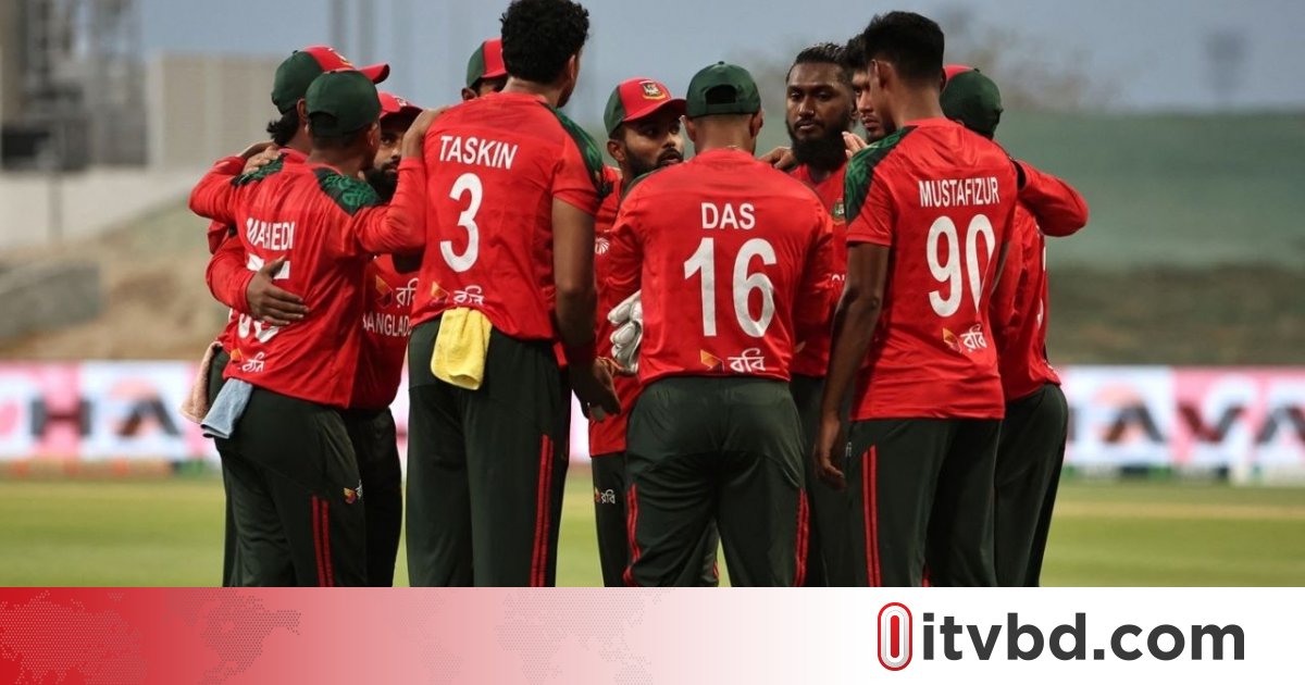 একাদশে দুই পরিবর্তন নিয়ে ফিল্ডিংয়ে বাংলাদেশ