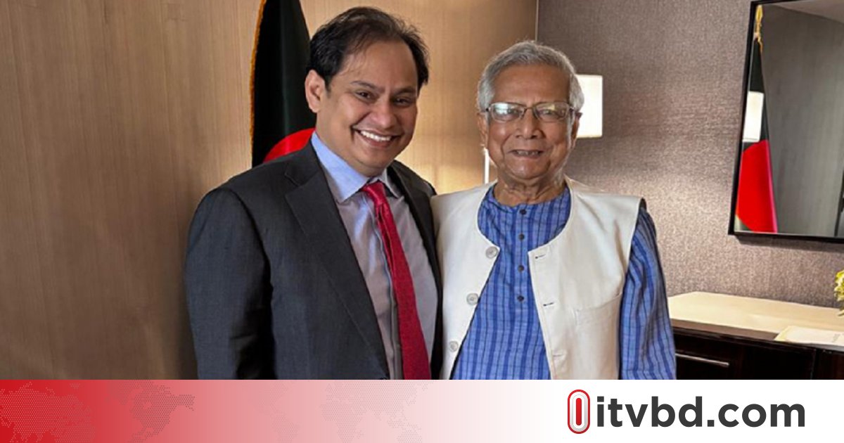প্রধান উপদেষ্টার সঙ্গে স্ন্যাপচ্যাটের সাবেক সিএসও ইমরান খানের সাক্ষাৎ