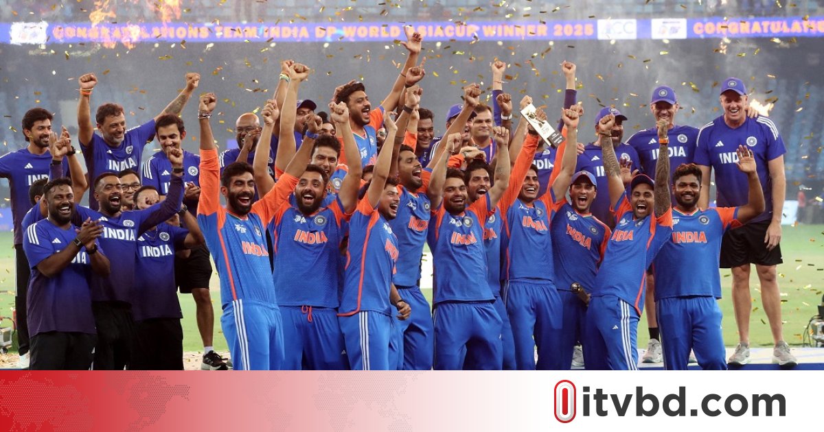 ভারত জিতল বটে, কিন্তু ট্রফি পেল না