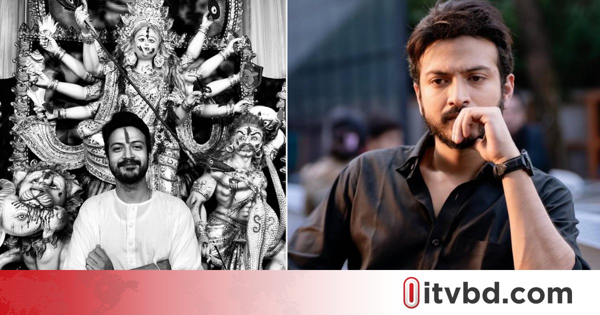 বিজয়ার শুভেচ্ছা জানিয়ে বিপাকে অভিনেতা
