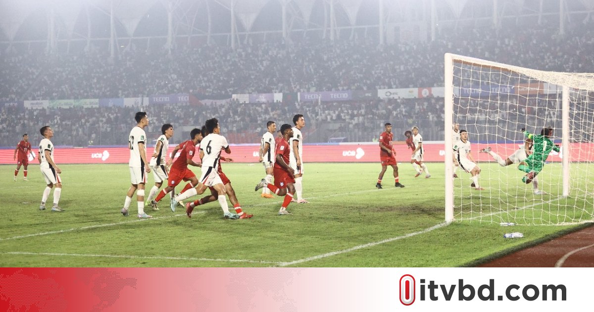 বাংলাদেশের ভুলে গোল পেয়েছেন, স্বীকার করলেন হংকং কোচও