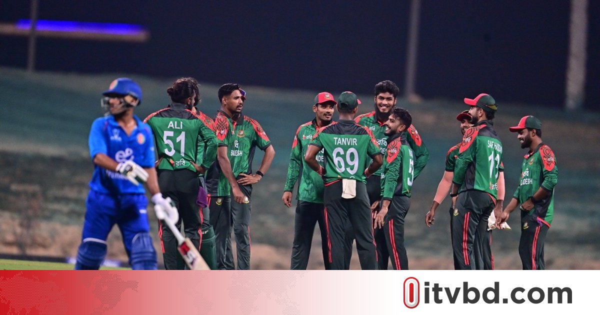 আফগানিস্তানকে ২০০ করতে দিল না বাংলাদেশ
