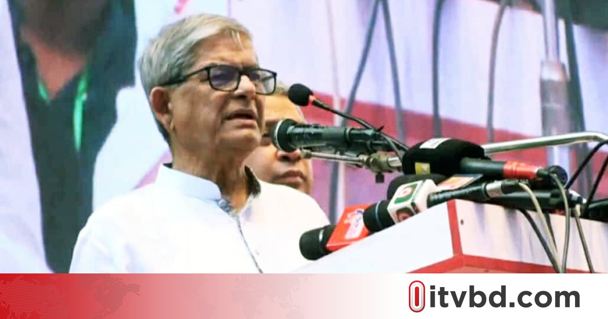 ভারত সবসময় চেষ্টা করেছে কী করে আমাদের বিপদে ফেলা যায়: মির্জা ফখরুল