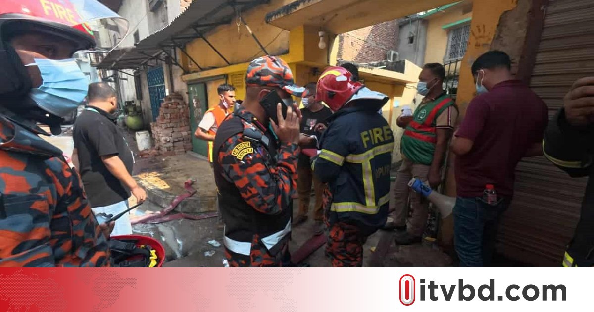 মিরপুরের আগুন: ফায়ার সার্ভিসের সঙ্গে উদ্ধার কাজে বিজিবি