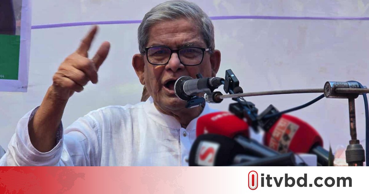 ক্ষমতায় গেলে পুরো শিক্ষাব্যবস্থাকে জাতীয়করণ করবে বিএনপি: মির্জা ফখরুল