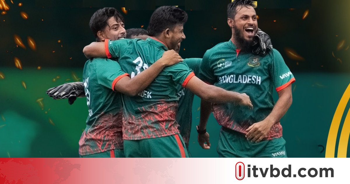 ৬ ওভারে ৯৫ রান করেও ৫৪ রানে হারল বাংলাদেশ