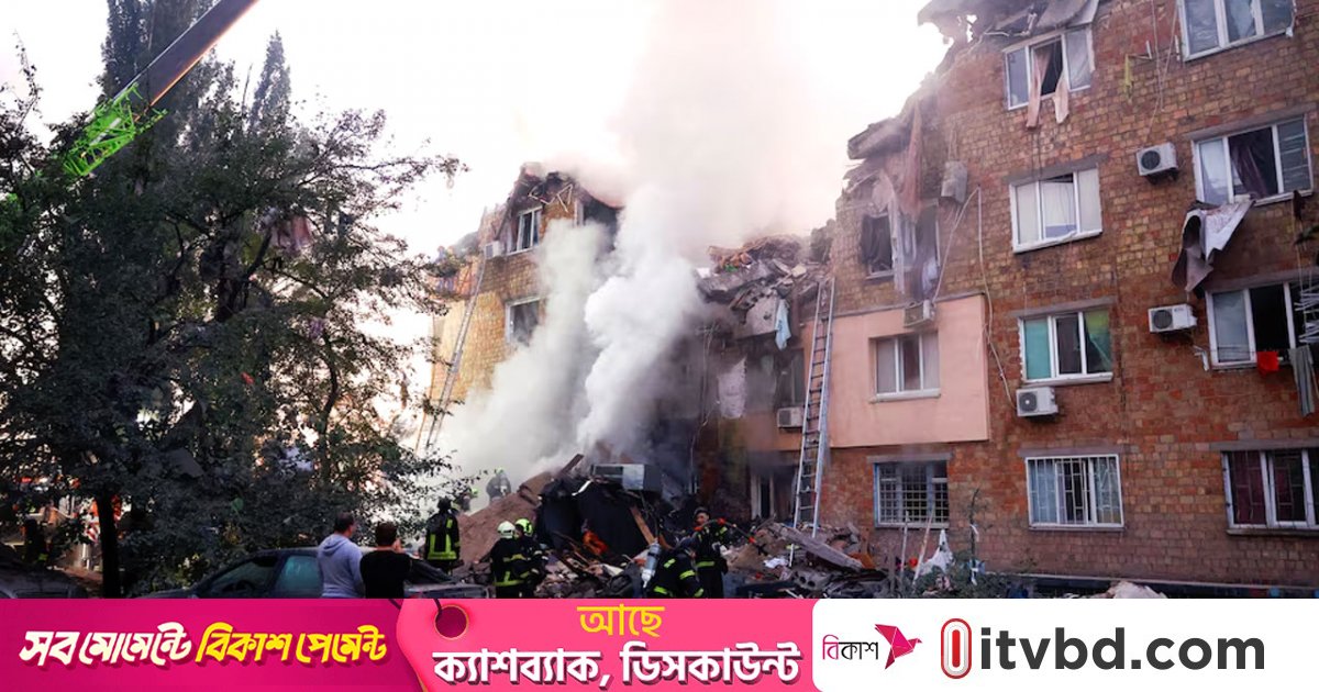ইউক্রেনে রাতভর হামলা রাশিয়ার, শিশুসহ নিহত অন্তত ৩