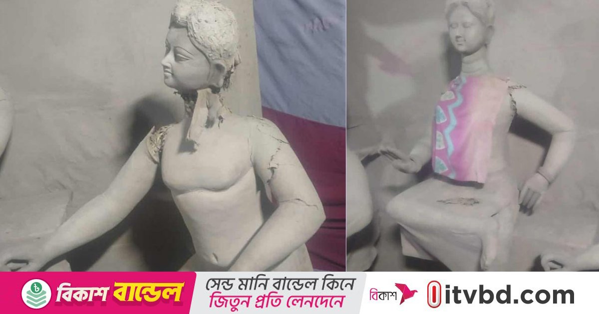 কুষ্টিয়ায় মন্দিরে প্রতিমা ভাঙচুর
