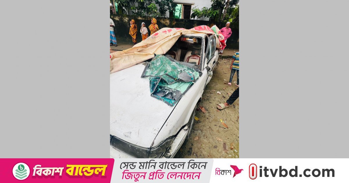 নোয়াখালীতে প্রশিক্ষণ প্রাইভেট কার পুকুরে পড়ে তরুণের মৃত্যু