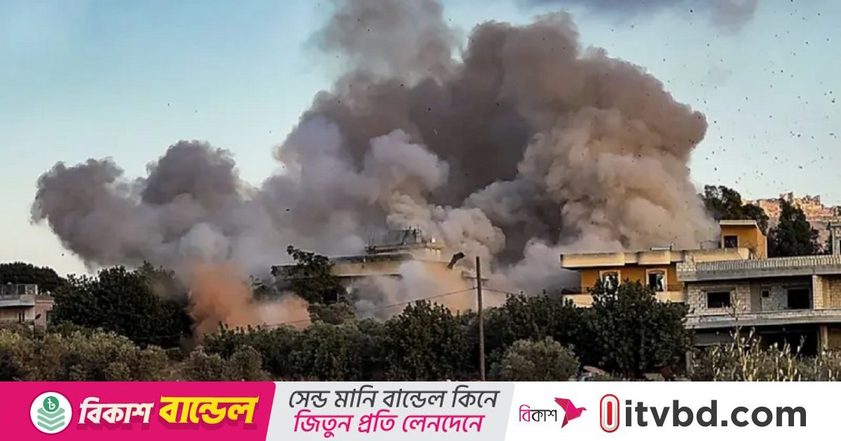 লেবাননে ইসরায়েলি হামলায় একই পরিবারের ৩ শিশুসহ নিহত ৫