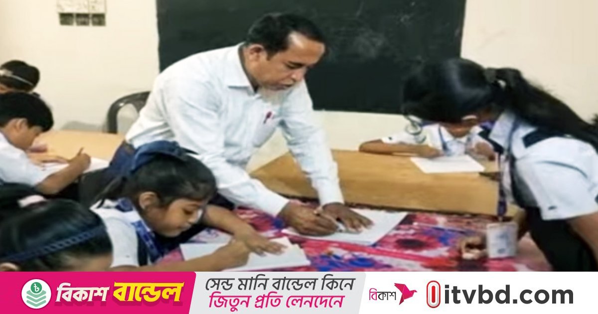 তিন যুগ ধরে ছবি আঁকা শেখাচ্ছেন গাজী সালাহউদ্দিন