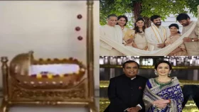 রাম চরণের মেয়েকে সোনার দোলনা উপহার আম্বানির
