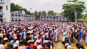 পিরোজপুরে দেলোয়ার হোসেন সাঈদীর জানাজা সম্পন্ন