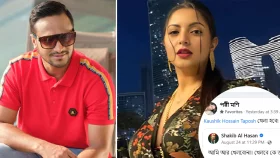 &lsquo;খেলা হবে&rsquo; বলার পরই পরীকে সরিয়ে শীর্ষে সাকিব