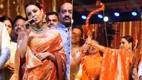 রাবণ বধ করতে গিয়ে নাজেহাল কঙ্গনা