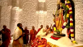 রামমন্দির উদ্বোধন করলেন মোদি