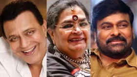 জাতীয় সম্মানে মিঠুন ঊষা ও চিরঞ্জীবী