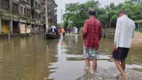 সুনামগঞ্জে বন্যা পরিস্থিতির উন্নতি