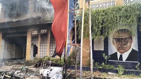 সিরাজগঞ্জে ১৩ পুলিশ সদস্যসহ নিহত ২২