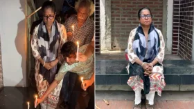 ধানমন্ডির ৩২-এ প্রদীপ প্রজ্বালনের সময় রোকেয়া প্রাচীর ওপর হামলা